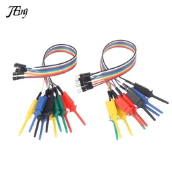 20CM High Efficiency Test Hook Clip Logic Analyzer Cable Gripper Probe Test Clamp Kit For Chips Pins Connecting Testing