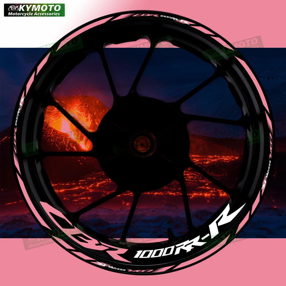 

Для Honda CBR1000RR-R CBR 1000RR R аксессуары для мотоциклов 17-дюймовые наклейки на передние и задние колеса, наклейки на обтекатели, светоотражающий обод