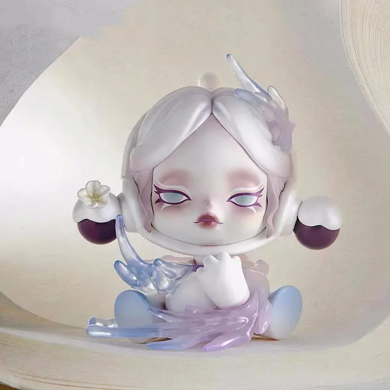 SKULLPANDA-The Ink Plum Blossom Series Blind Box Toys, Anime Action Figure, Caja Surprise, Mystery Box Dolls, Girls Gift