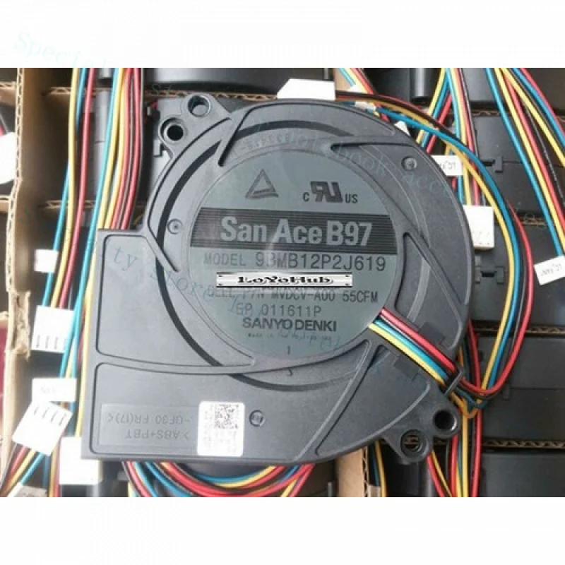 

A+ New 9733 turbofan Grill fan Large air volume 12V 3.8A 9BMB12P2J619