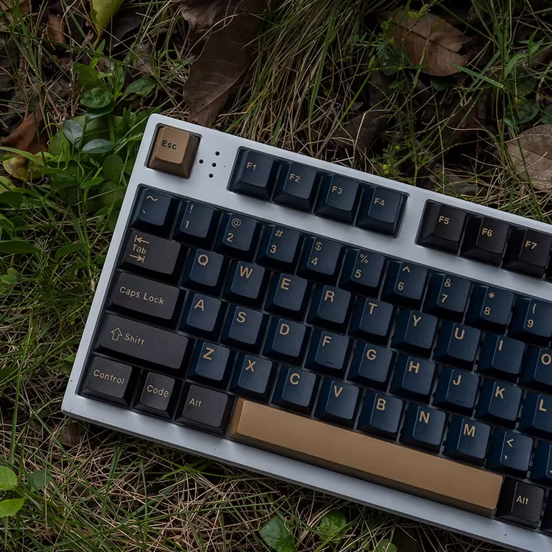 GMK Keycaps For MX Switch Mechanical Keyboard Blue Samruai 173 Keys Cherry Profile Double Shot PBT Keycap Key Caps Custom DIY