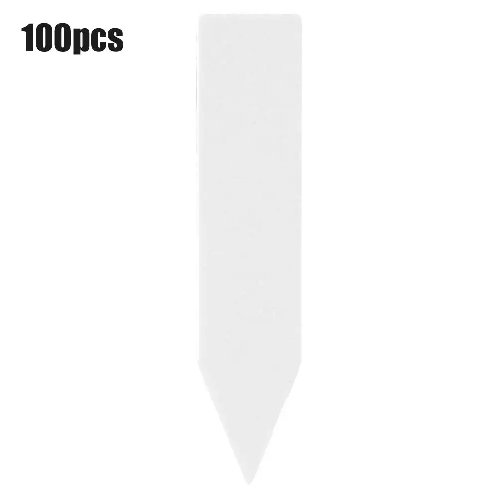 

100Pcs Waterproof PVC Plant Labels for Garden Nursery Flower Pots and Seedling