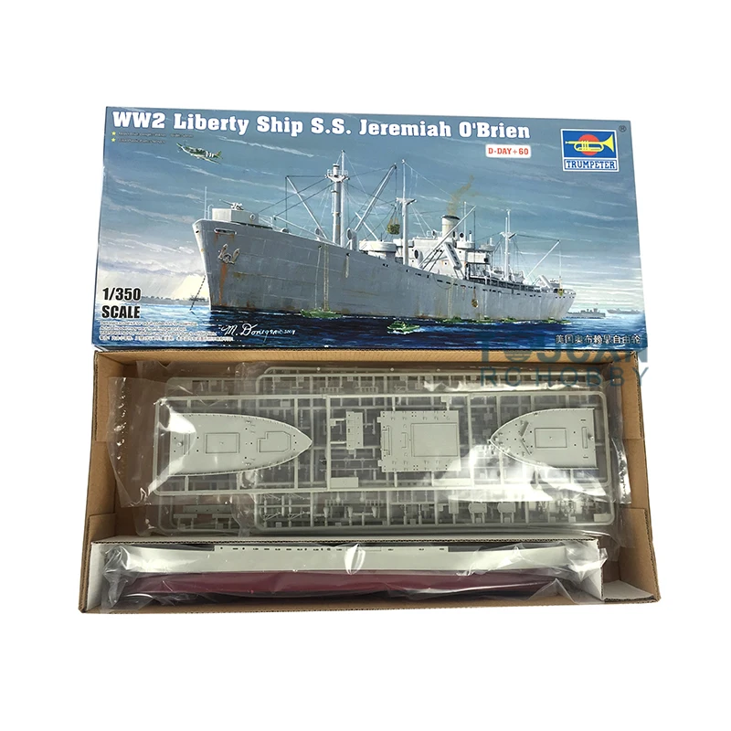 Trumpeter 1/350 05301 Liberty Ship SS Jeremiah O\'Brien Kit DIY Static Model TH05380-SMT2