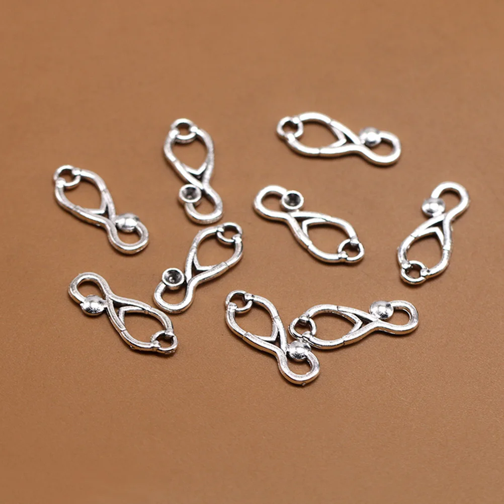 

20pcs Charms Alloy DIY Alloy Pendant Charm Jewelry Diy Charm Pendant Set Making Accessories Silver Color Durable
