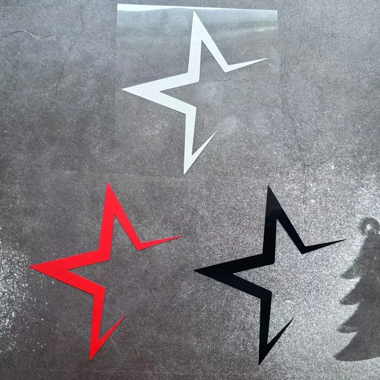 

1 PC Stylish Star Car Motorcycle Sticker Multiple Colors Auto Moto Decal for Vehicle Decoration