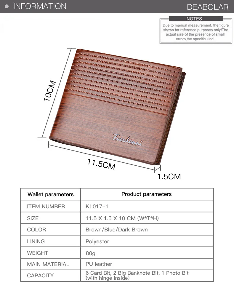 Fashion Geometry Stripe Embossing Leather Wallet Two-fold Leather Multiple Card Slots Card Holder Coin Purse