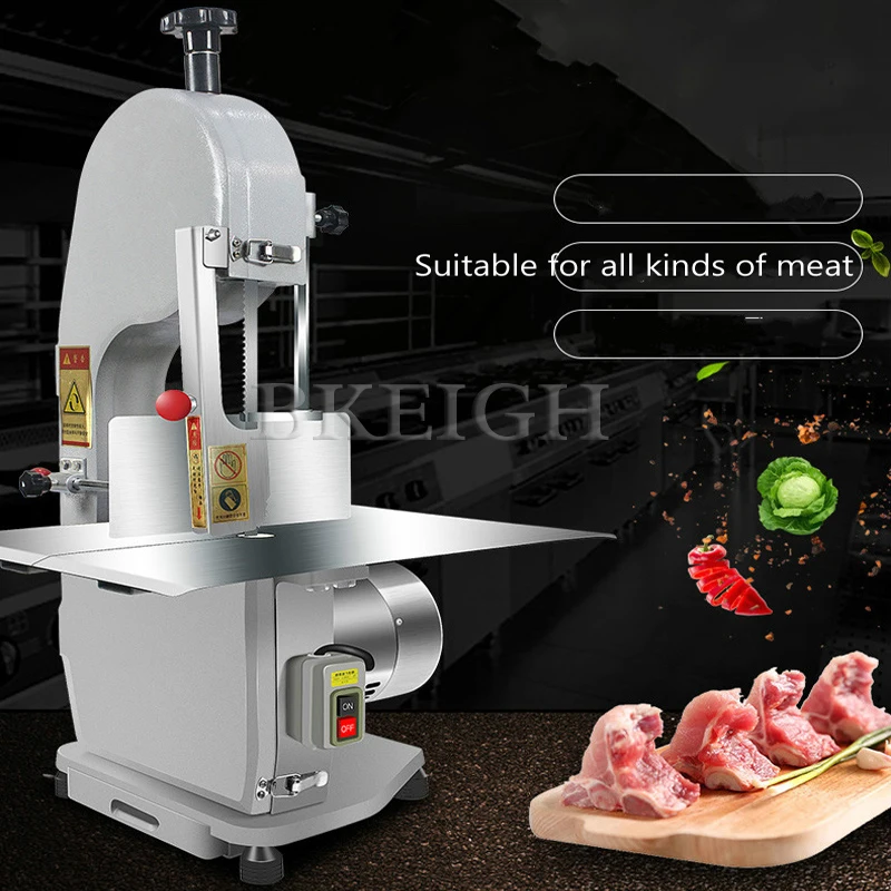 110V 220V Electric Bone Saw Machine Commercial Meat Cutting Machine Stainless Steel Rib Chicken Block Cutting Machine