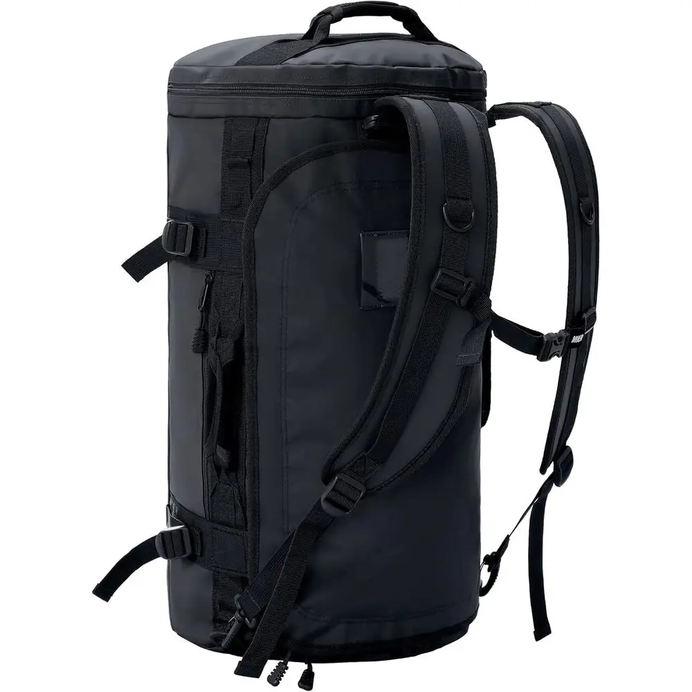 

Large 60L Sports Gym Bag with Shoe Compartment, Heavy Duty & Water Resistant, Black