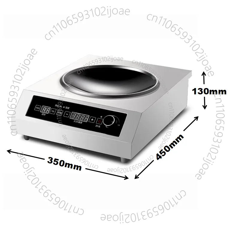 New hot pot induction cooker square commercial high power 3500W wholesale energy-saving induction cooker
