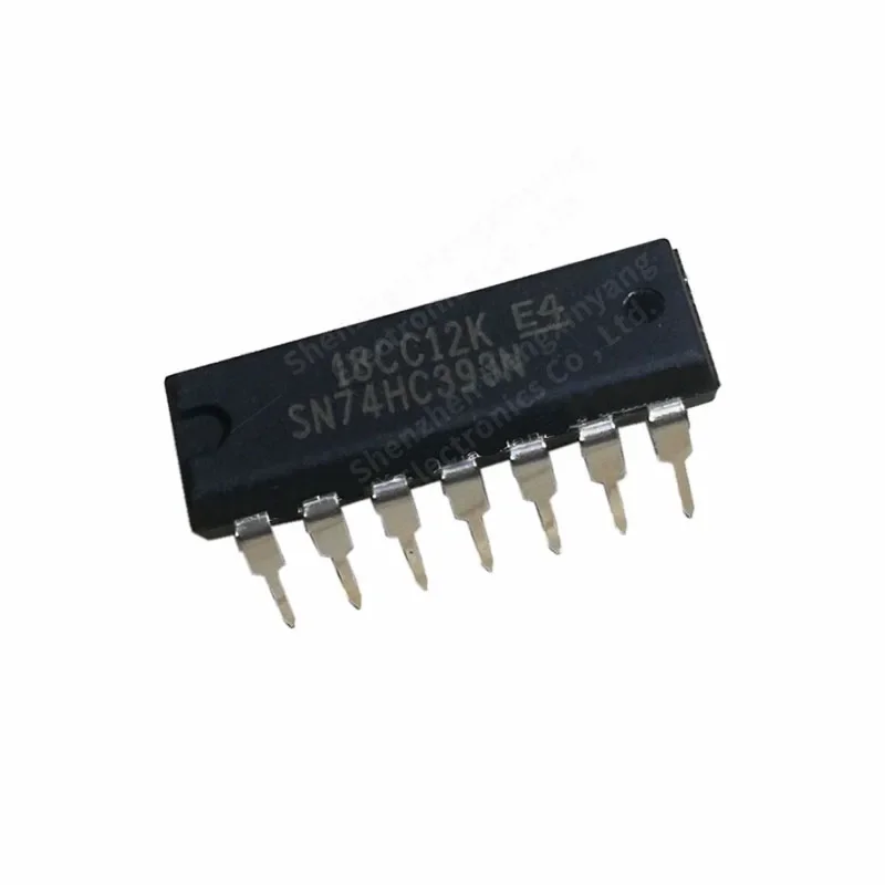 10PCS SN74HC393N in-line DIP-14 double 4-bit binary counter chip