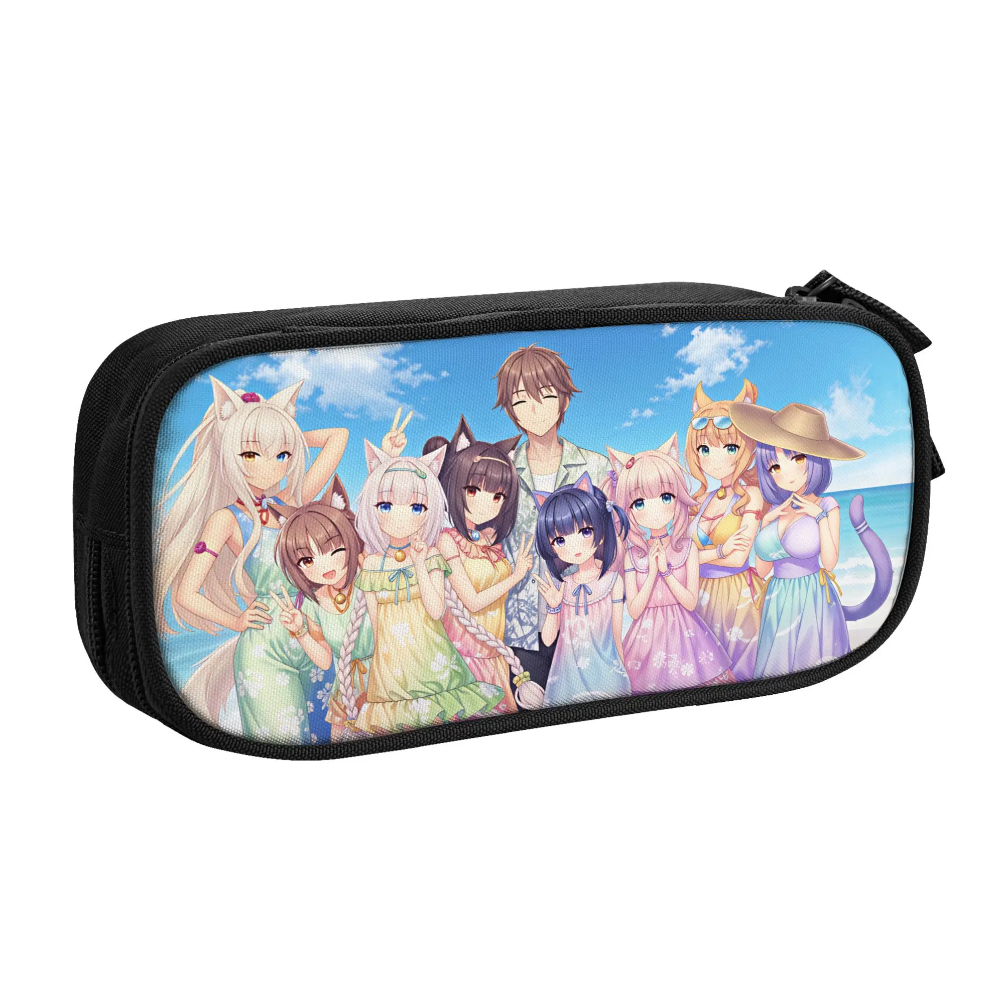 estojo-de-lapis-coreano-fraise-n-nekopara-kashou-minaduki-chocola-para-meninos-e-meninas-estojo-grande-de-capacidade-para-material-escolar