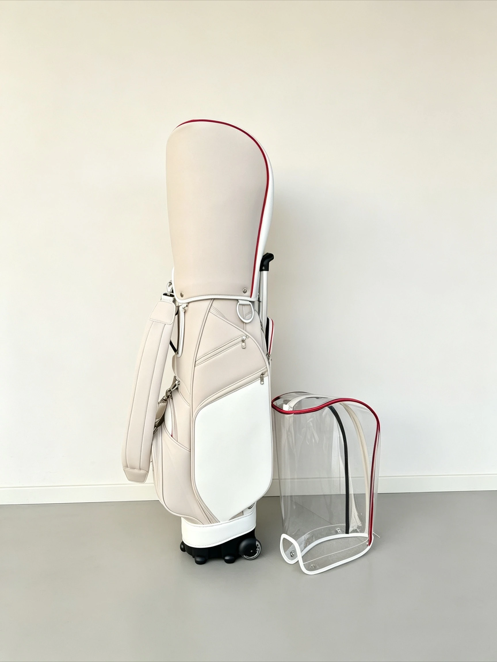 Rolling Golf Stand Bag with Wh - огляд і ціна Golf Equipment Bag