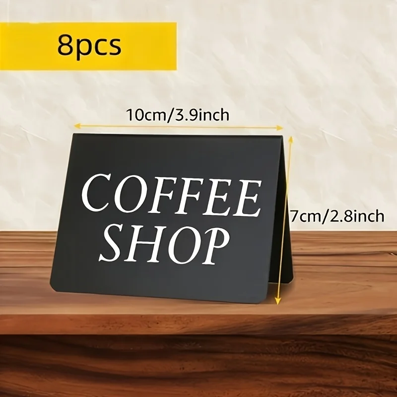 8pcs Mini V Shaped Chalkboard Signs Perfect for Halloween Christmas New Year Wedding Food Events Easy Erase Buffet Labels
