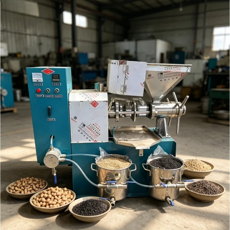 Custom Spiral Oil Press Machine, Cold Press Cooking Oil Extractor for Sunflower Seed and Sesame Seed Oil Making Equipment