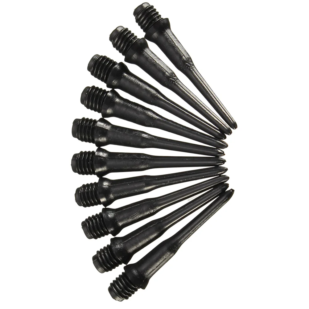 หัวเปลี่ยนแบบนุ่ม 100 ชิ้น วัสดุความหนาแน่นสูง สำหรับเครื่องปาลูกดอกอิเล็กทรอนิกส์ กระชับพอดี ถอดออกง่าย แบบเกลียว