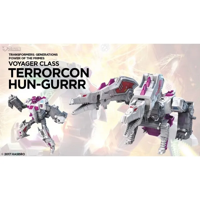 In Stock Transformers Power of The Primes Voyager Class Terrorcon Hun-Gurrr Action Figure Model Collection Toy Gift