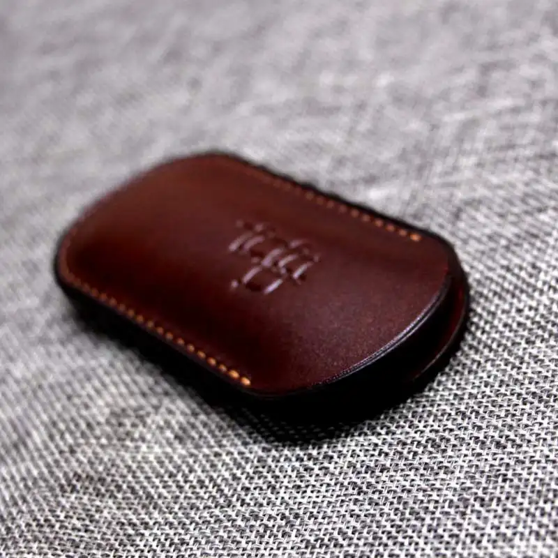 Fold Tool Scabbard Hunt Camp Carry Bag For Large /Chris Reeve Small Sebenza 21/3 Cowhide Leather Sheath Pocket Case
