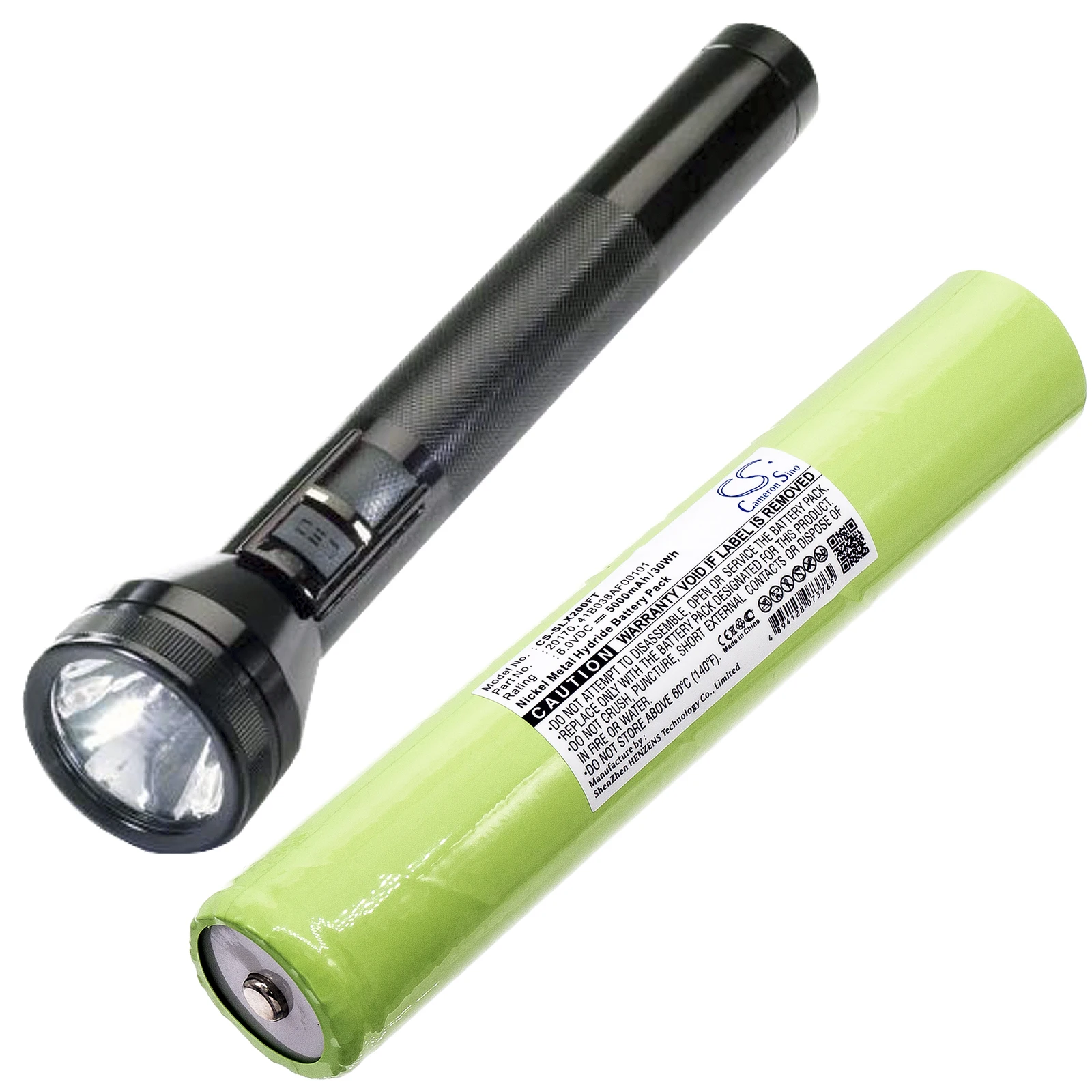 Ni-MH Flashlight battery for Moltech, Intec, Maglite, Multiplier, Ericsson, Streamlight,GE, 6.0V,5000mAh,N38AF001A IMT-3500D