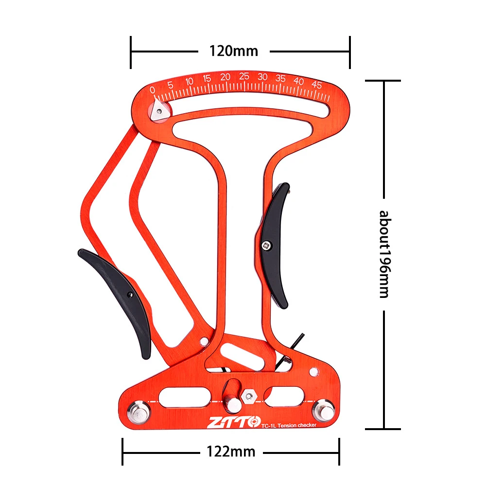 Bicycle Spoke Tension Meter Tool Bike Meter Measurement Adjustment Accurate Tool