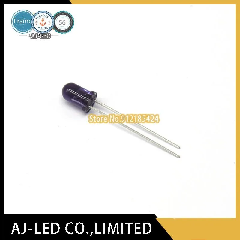 10pcs/lot LD271L infrared emitting tube LED diode 5mm wavelength 950nm angle ±25°OSRAM