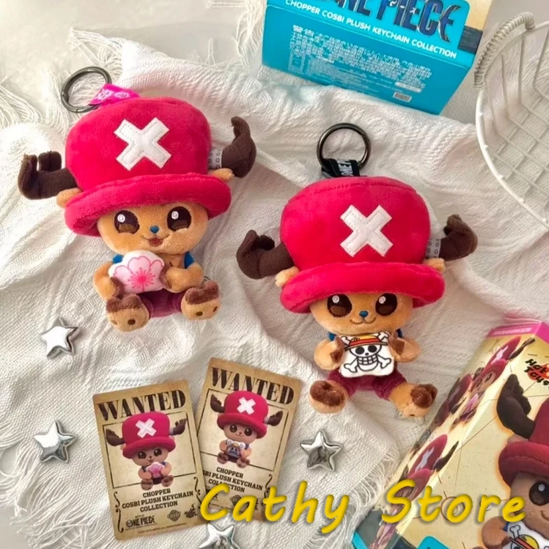 

New Genuine One Piece Tony Chopper Cosbi Plush Doll Blind Box Mystery Box Anime Peripheral Cute Pendant Stuffed Doll Decor Gifts