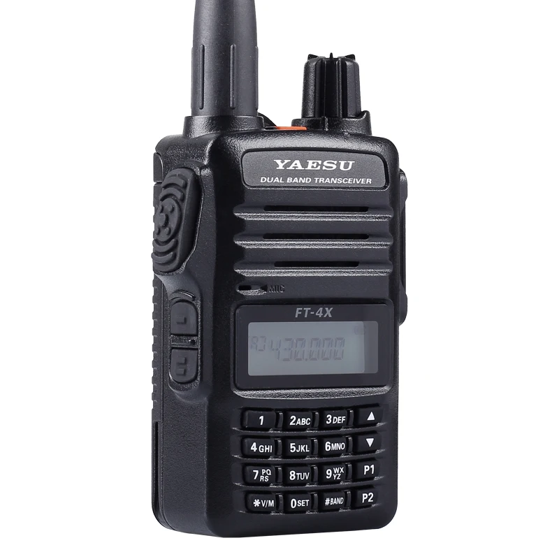 YAESU FT-4XR VHF/UHF Dual Band FM Handheld Transceiver Compact Portable Walkie-Talkie