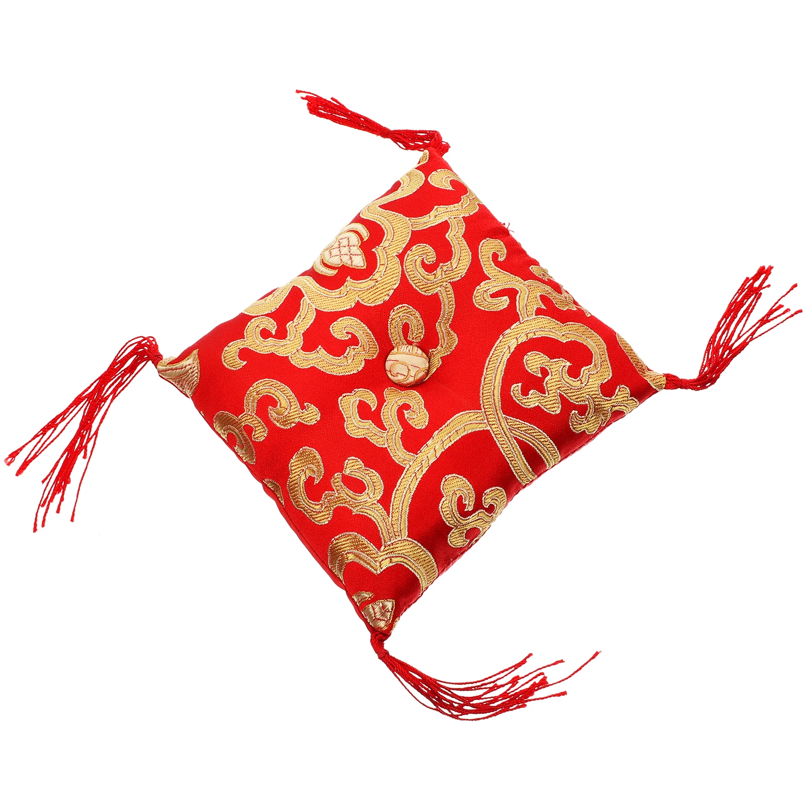 

Singing Bowl Cushion Tibetan Cloth Mat For Meditation Yoga Concave Design Comfortable Supplies Pad Pillow Ritual