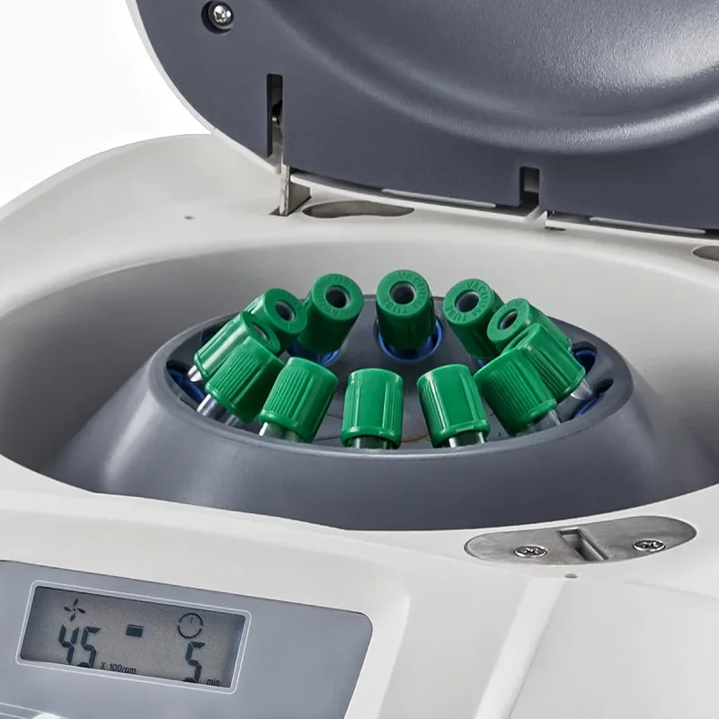 PRP PRF Centrifuge Clinical Centrifuge DM0412P Low-speed Centrifuge Can Put 10ml/15ml Tubes Max.Speed 4500rpm Brushless DC Motor