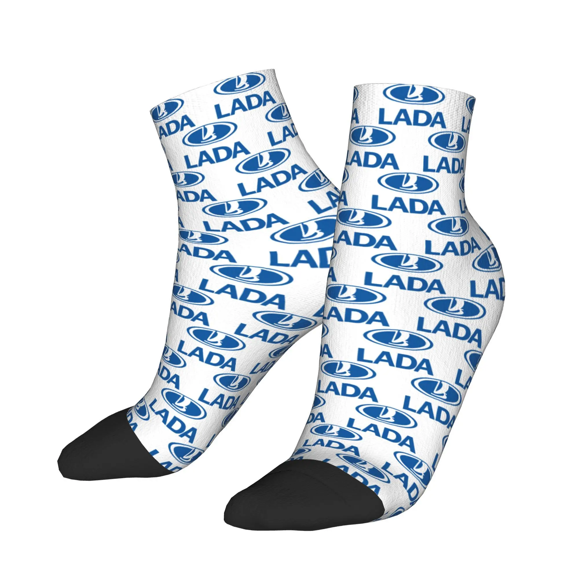 

Best seller lada car merchandise Socks Harajuku Sweat Absorbing Stockings All Season Socks Accessories for Man's Woman's Gifts