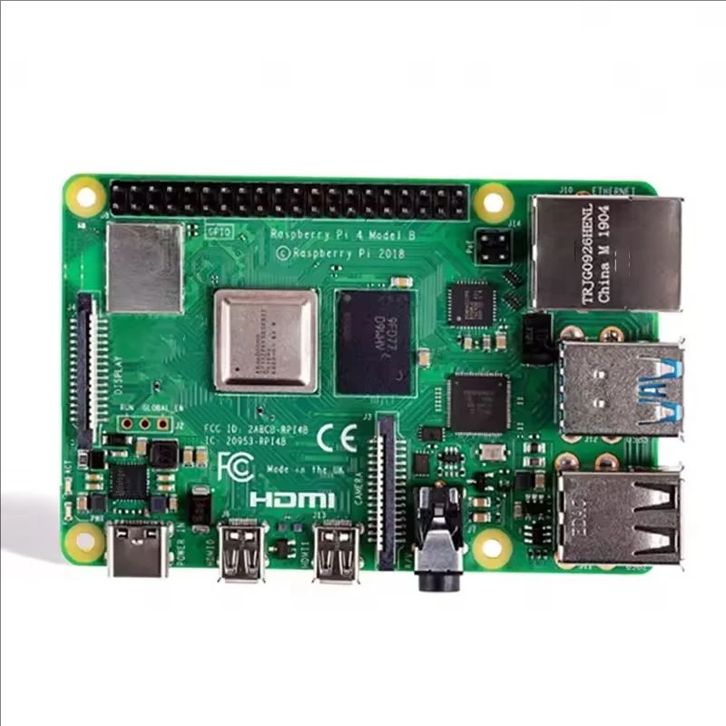 Original  Pi 4 Model B 1GB/2GB/4GB/8GB RAM 64-bit 1.5GHz Quad-core Cpu Support WIFI Bluetooth 5.0 Development Board