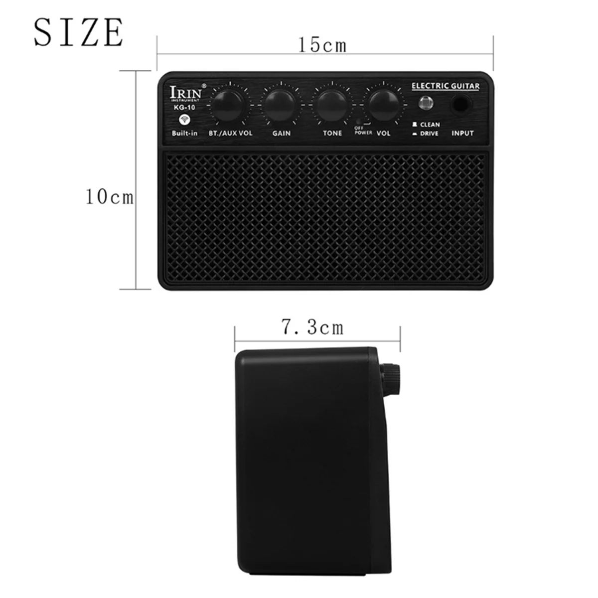 Mini Rechargeable Portable Bluetooth Speaker Bass Amplifier