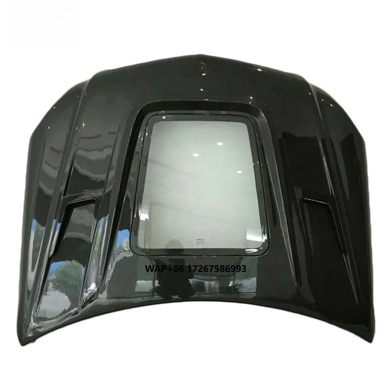 

Acrylic Carbon Fiber Front Engine Bonnet Hood for C-Class W205 C63 Sedan Coupe
