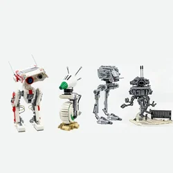 GALAXY BD-1 D-O DROID-Walkers SPACE-AT-ROBOTS IMPERIAL VIPER PROBE Detector Model Building Block Bricks Toys Set Gift