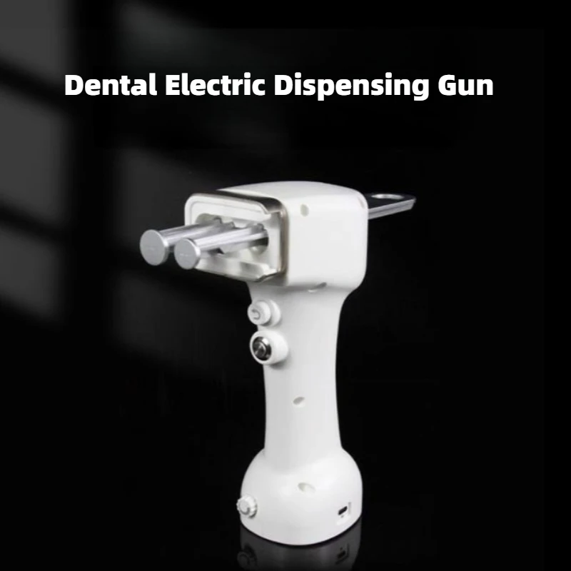 50ml 1:1 Dental Automatic Impression Silicone Mixer Dispenser Gun Mixing Electric Machine Adhensive Dentistry Instruments