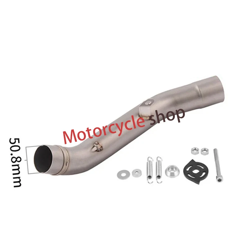 For KAWASAKI Z750 Z 750 2007-2014 Years Z800 Z 800 2013-2016 Years Motorcycle Exhaust Muffler Tube Escape Moto Middle Link Pipe
