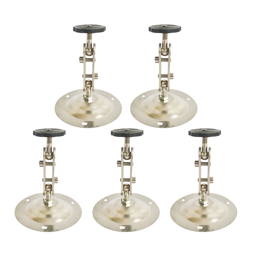 

5pcs Security Camera Mount Durable Brackets Wall Video Holder Easy Install Indoor Outdoor Sturdy 360Degree Swivel Accessories