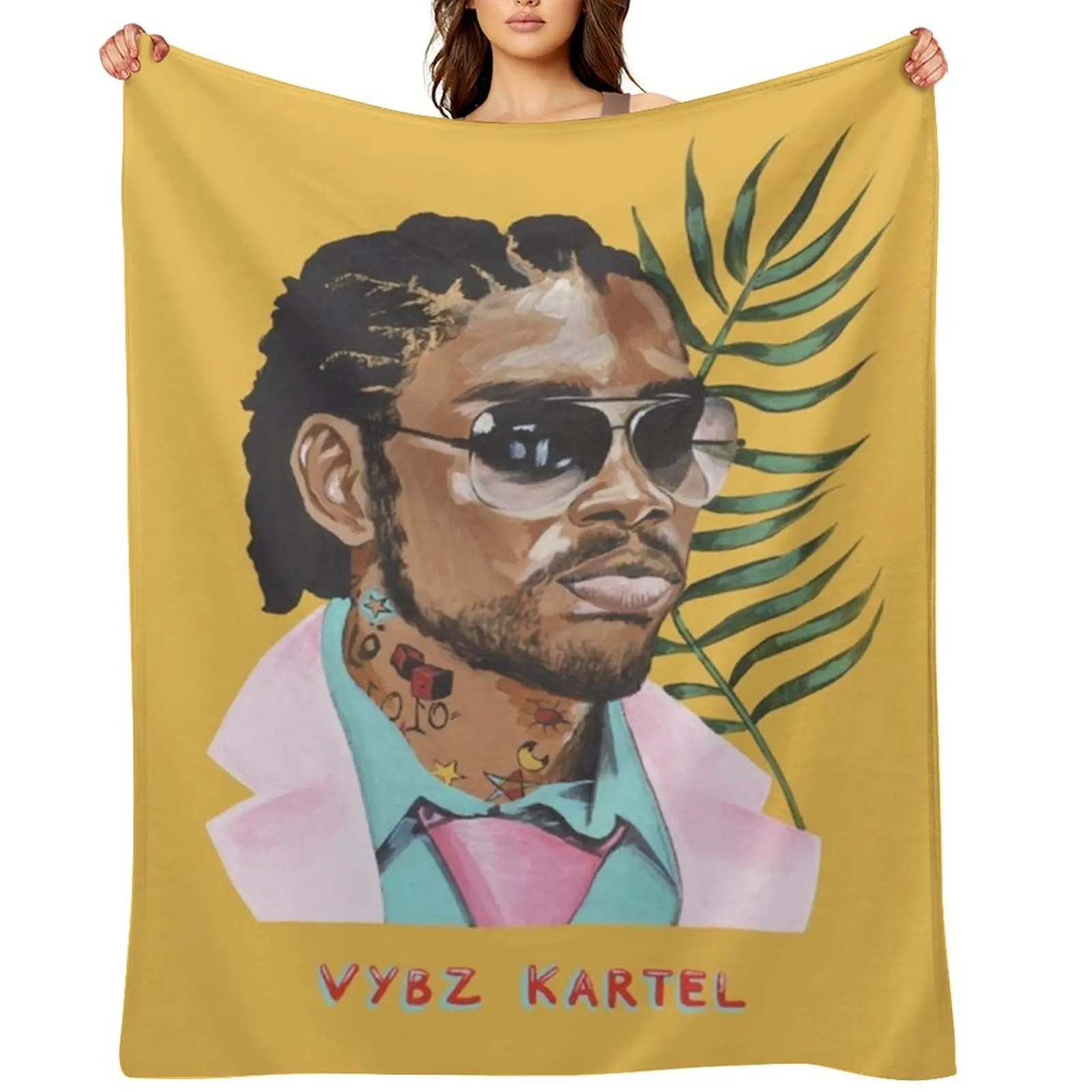 

Vybz Kartel. Jamaican Dancehall Hero Throw Blanket Summer Beddings Moving For Baby Luxury St Blankets