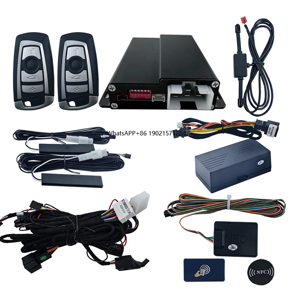 

OVI CANBUS Plug and Play Remote Engine Start Passive Keyless Entry Car Alarm for 3-SERIES E90 E91 E92 F30 Remote Car Starter