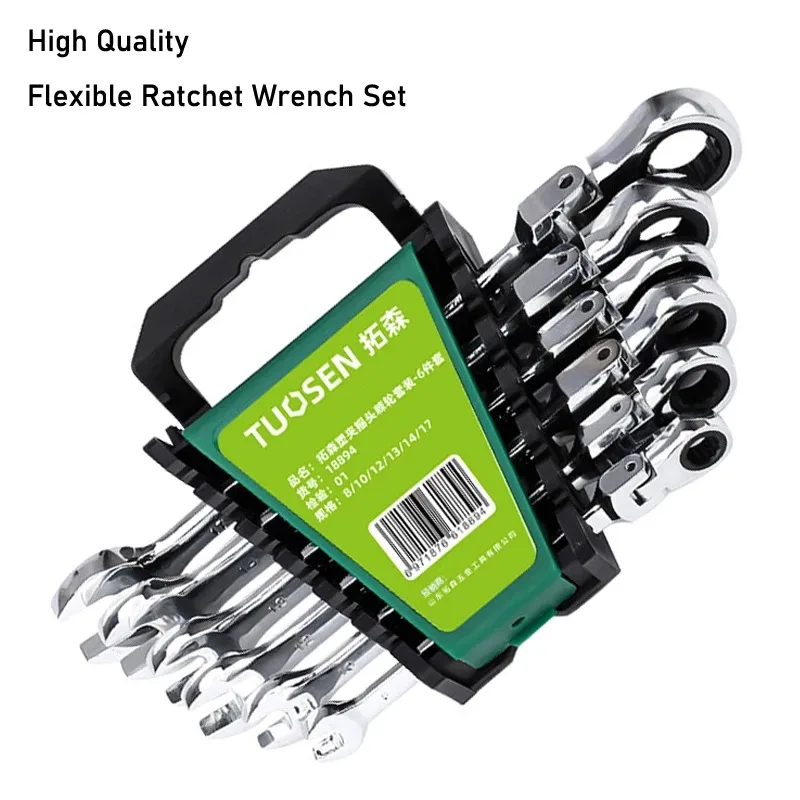 Automatic Fast And Labor-Saving Dual-Use Open-Ended Universal 72-Tooth Ratchet Wrench Movable Head Open Plummer