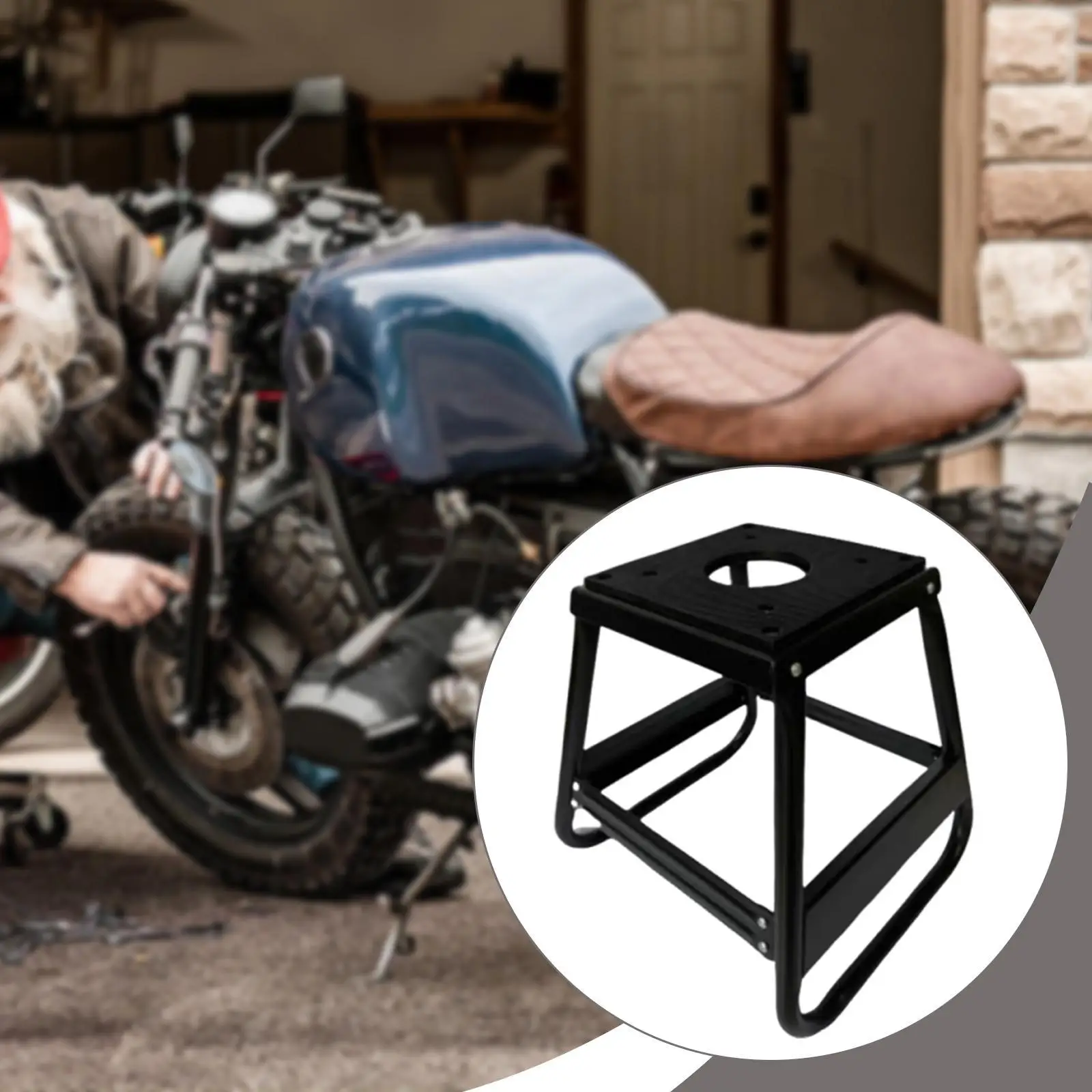 

Motorcycle Stand Motorcycle Lift Stand Detachable Repaire Maintenance Motocross