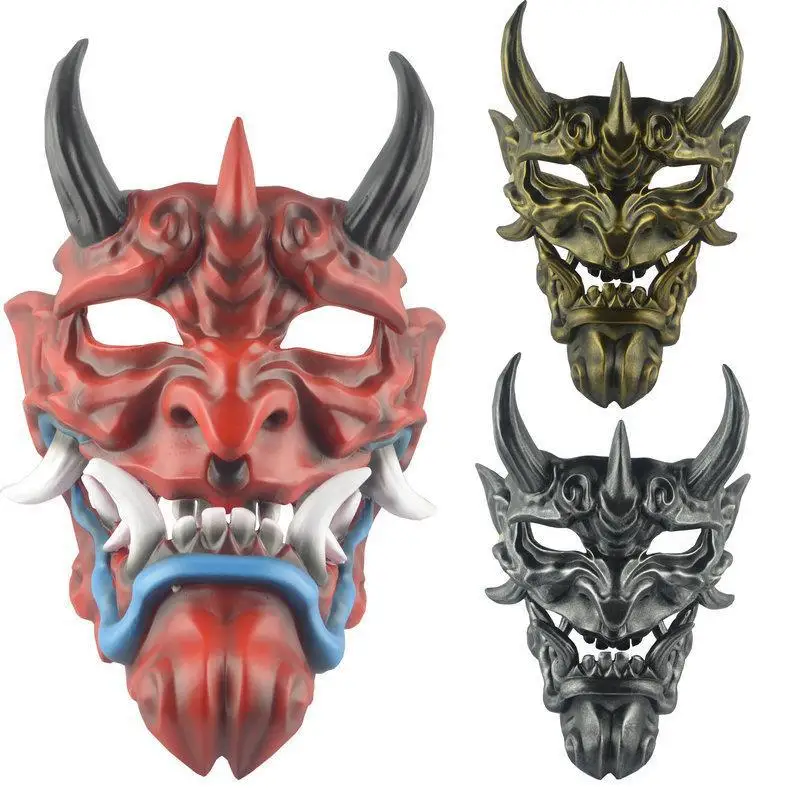 maschera-giapponese-chibu-prajna-per-teatro-noh-maschera-demoniaca-personalizzata-in-resina-per-halloween-cosplay-e-travestimenti