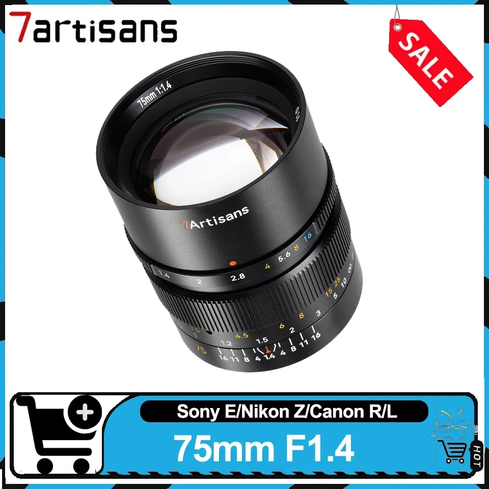 7Artisans 75Mm F1.4…