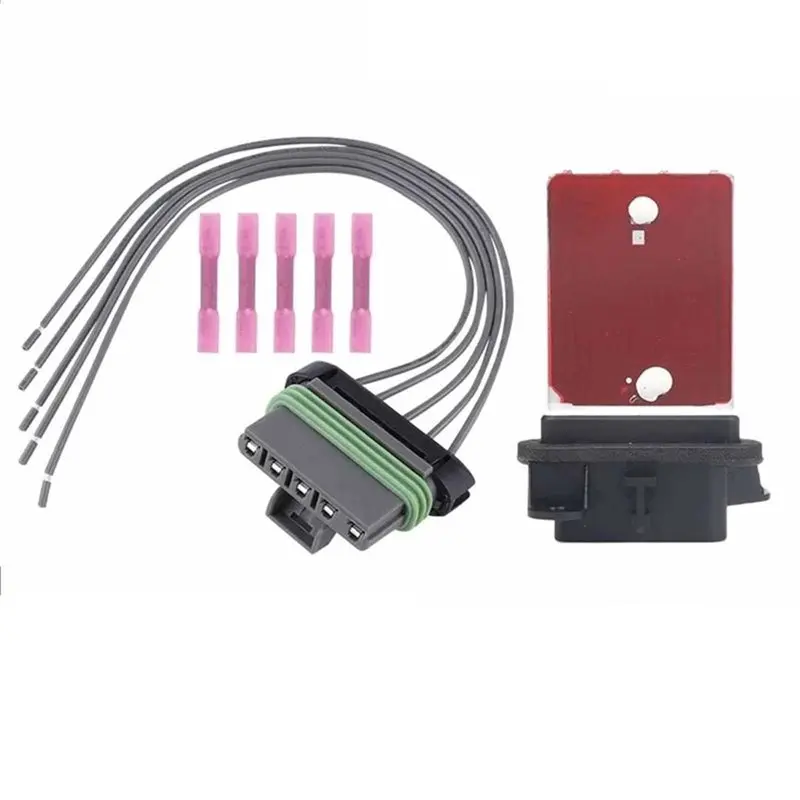【Price Drop !!】-5 Pin Heater HVAC Blower Motor Resistor Harness For Trax 2015- 2019 95018066 94560526 52429971 99595KW