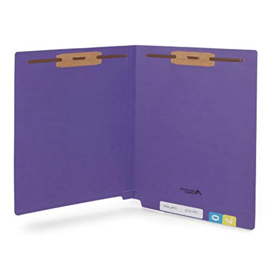 

50 папок-конвертов с застежками, формат Letter, с двумя креплениями, 50 штук в упаковке