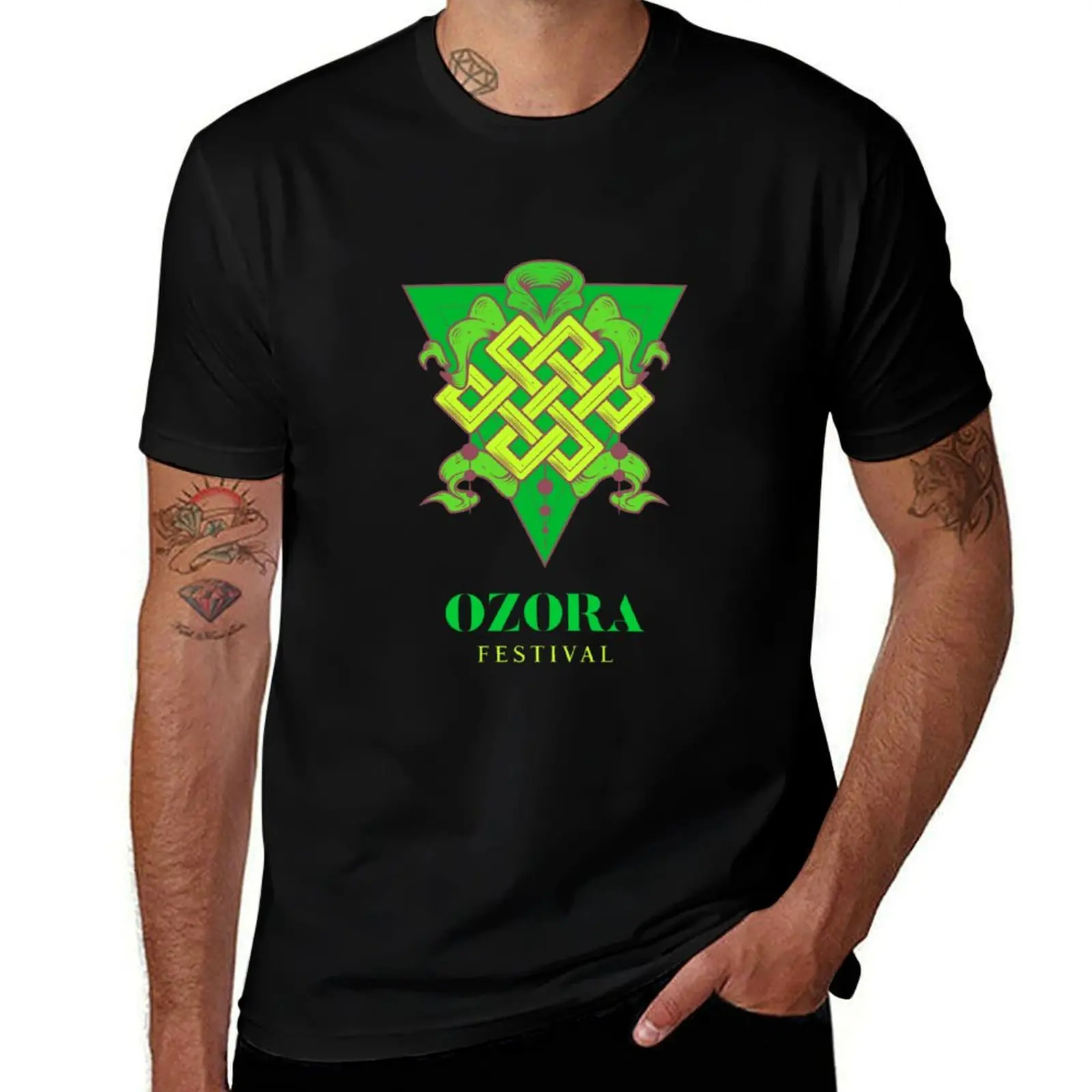 

OZORA FESTIVAL T-Shirt anime t shirts oversize t shirt man cotton t shirts for man slim fit T-shirt