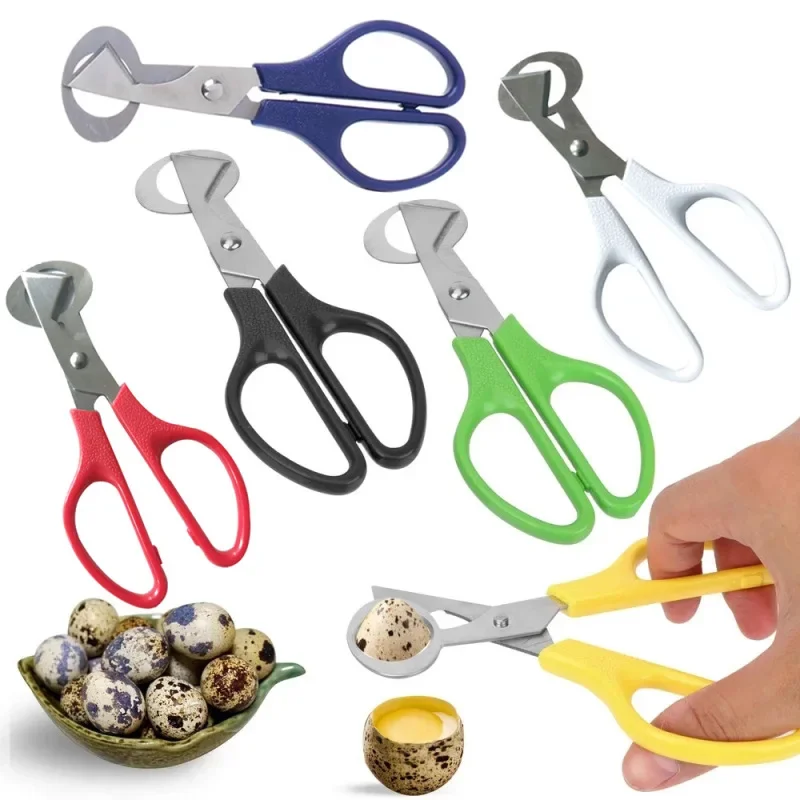 Durable Multifunction Kitchen Tools Stainless Steel Blade Quail Egg Shell Scissors Cigar Cutters Rust Resistant