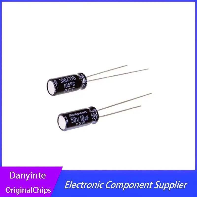 NEW 100PCS/LOT 50v10uf 10uf 50v 5x11 Electrolytic capacitance high frequency low resistance straight leg