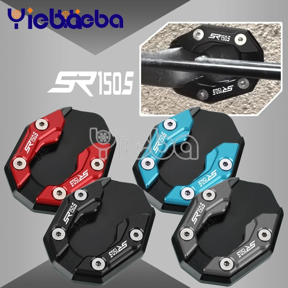 FIT 2026 For Voge SR1 ADV 125 SR150S 2023 2024 2025 MotorBIKE Kickstand Enlarger Foot Side Stand Extension Plate Pad accessories