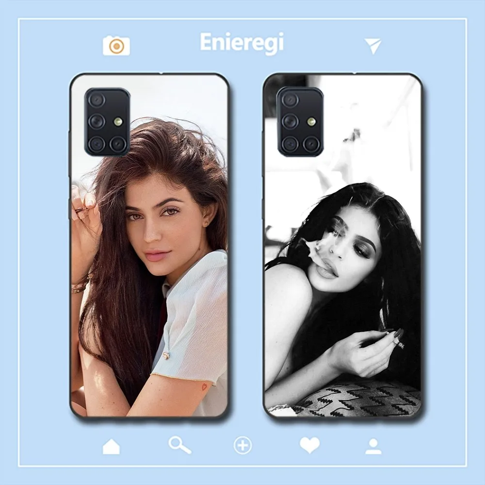 Star K-KYLIE-J-JENNERS Phone Case For Samsung A 10 11 12 13 20 21 22 30 31 32 40 51 52 53 70 71 72 73 91 13 shell