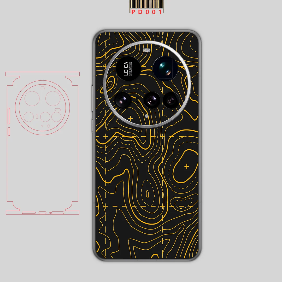 

Colorful Decal Skin Wrap forXiaomi15 14 13 pro ultra Back Skin Cover New Design Prptection Premium Decal Sticker